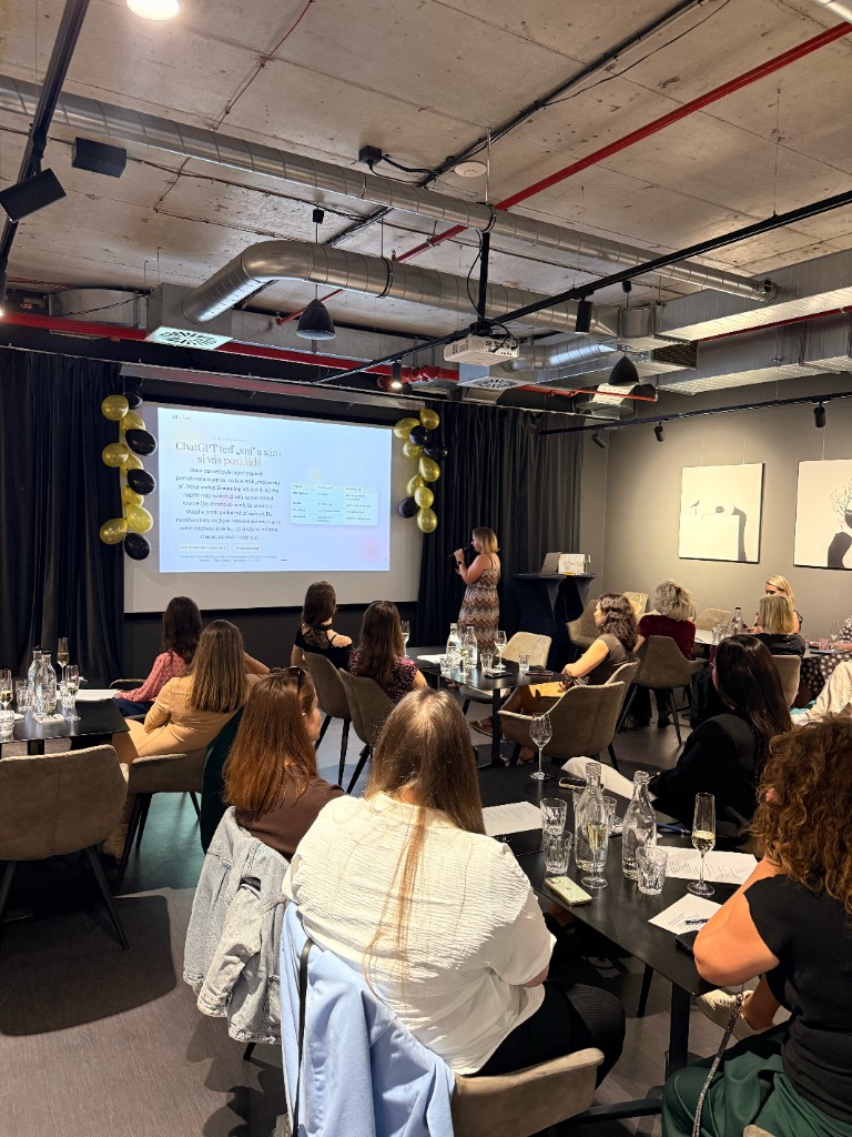 AI Ladies Night — živé ukázky AI